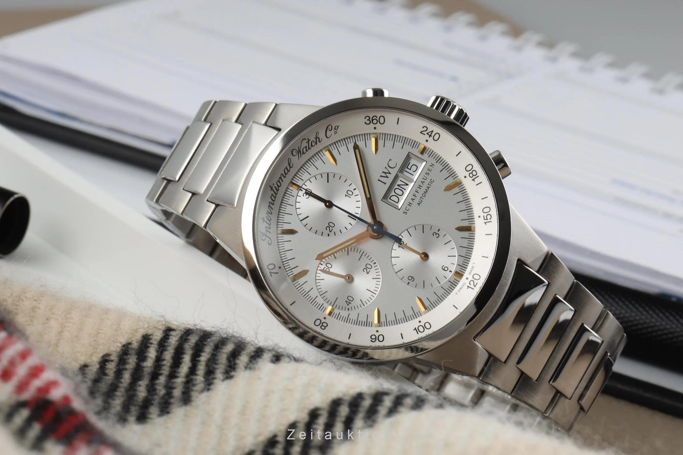 IWC GST Chronograph Automatic 43mm White/Champain