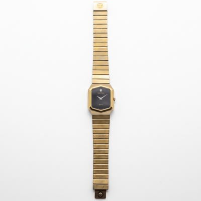 Waltham Suriss Cadran Onyx et Diamant QZ Full Set
