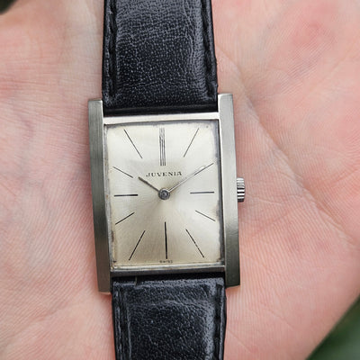 Juvenia Tank Champagne Dial Mécanique 23.5 x 32mm
